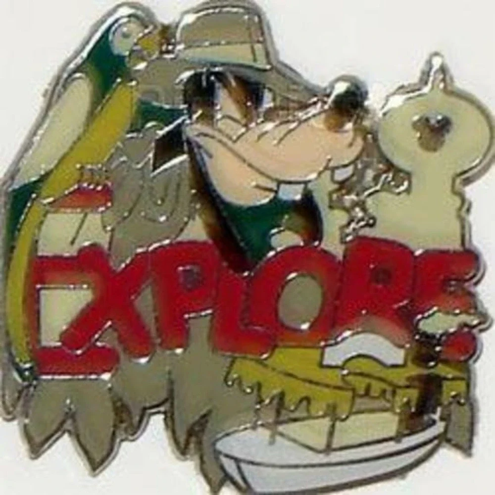 Disney Goofy Explore Tiki Room  Pin 55223 DLR‎ 2007 Hotel Hidden Mickey Dreams